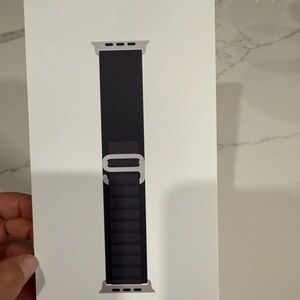 NIB - Unopened Apple Watch 49mm Black Alpine Loop Band